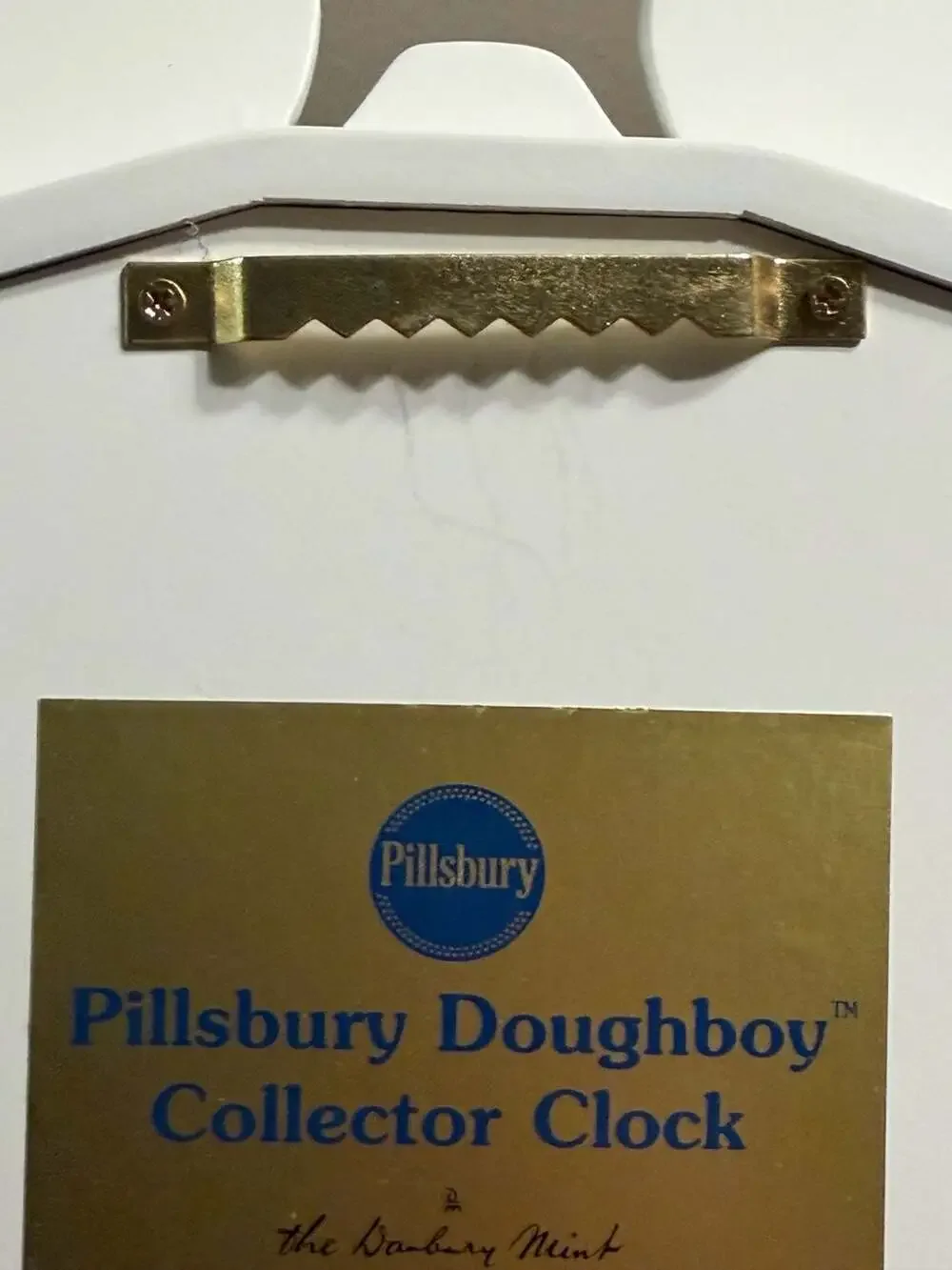 Vintage Pillsbury Doughboy Kitchen Mantel Clock